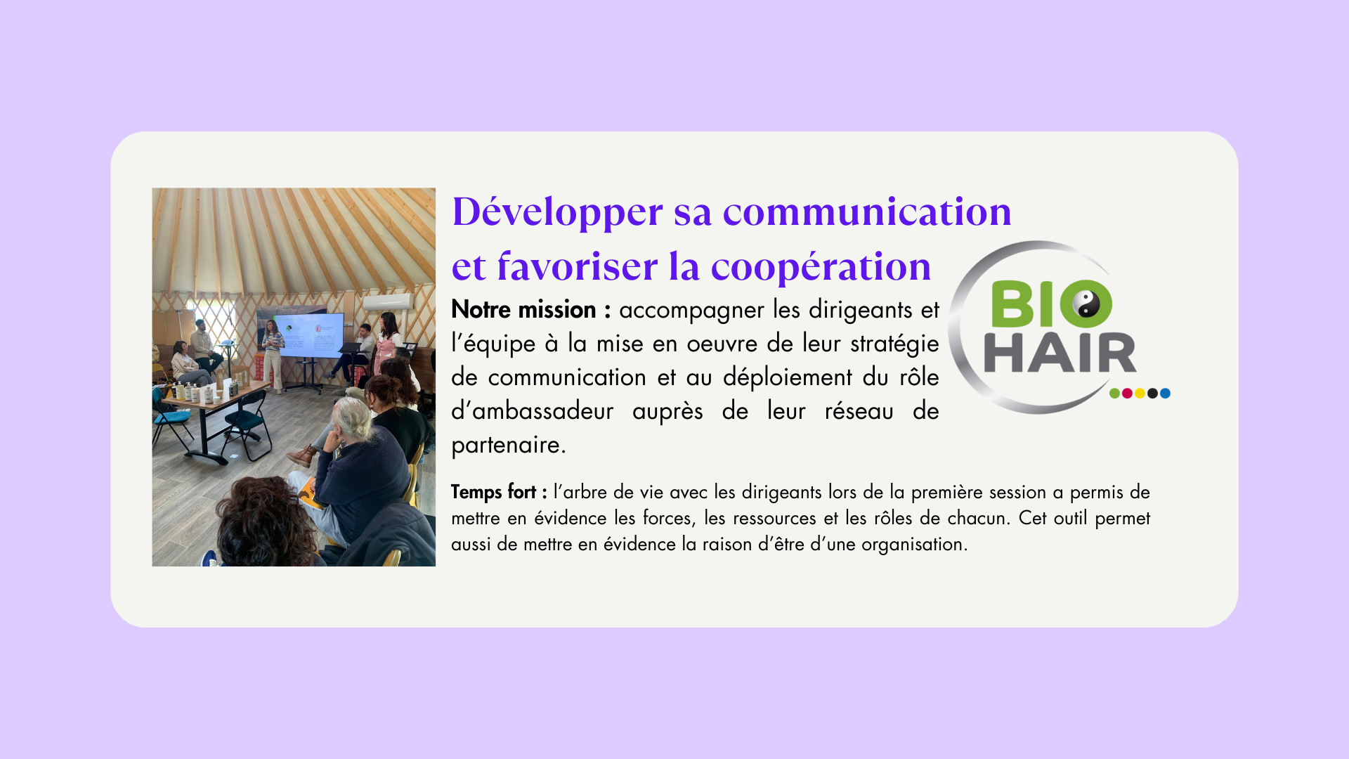 Formation communication